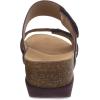 imageDansko Maddy SlipOn Wedge Sandal for Women Comfortable Wedge Shoes with Arch Support Fully Adjustable Straps with Hook ampamp Loop ClosureVersatile Casual to Dressy Footwear Lightweight Rubber OutsolePurple