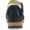 imageDansko Mae Mary Jane for Women  DualDensity CorkEVA Midsole and Lightweight Rubber Outsole Provide Durable and Comfortable Ride on Patented Stapled ConstructionBlack