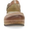 imageDansko Mae Mary Jane for Women  DualDensity CorkEVA Midsole and Lightweight Rubber Outsole Provide Durable and Comfortable Ride on Patented Stapled ConstructionTan