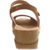 imageDansko Marcy SlipOn Wedge Sandal for Women  Comfortable Wedge Shoes with Arch Support Adjustable Hook ampamp Loop Strap  Versatile Casual to Dressy Footwear  Lightweight Rubber OutsoleTan