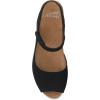 imageDansko Marcy SlipOn Wedge Sandal for Women  Comfortable Wedge Shoes with Arch Support Adjustable Hook ampamp Loop Strap  Versatile Casual to Dressy Footwear  Lightweight Rubber OutsoleBlack