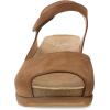 imageDansko Marcy SlipOn Wedge Sandal for Women  Comfortable Wedge Shoes with Arch Support Adjustable Hook ampamp Loop Strap  Versatile Casual to Dressy Footwear  Lightweight Rubber OutsoleTan