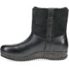 imageDansko McKenzie Seasonal Bootie for Women on Patented Stapled Construction Shearling Shaft for Cozy ComfortBlack
