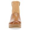 imageDansko McKenzie Seasonal Bootie for Women on Patented Stapled Construction Shearling Shaft for Cozy ComfortTan