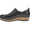 imageDansko Meara SlipOn Shoe for Women  DualDensity CorkEVA Midsole and Lightweight Rubber Outsole Provide Durable and Comfortable Ride on Patented Stapled ConstructionBlack