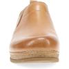 imageDansko Meara SlipOn Shoe for Women  DualDensity CorkEVA Midsole and Lightweight Rubber Outsole Provide Durable and Comfortable Ride on Patented Stapled ConstructionTan