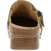 imageDansko Millie Womens Slingback Swivel Strap Leather Clogs SlipResistant Work and Dress Clog with Arch Support ampamp Cushioned FootbedTan