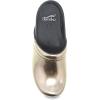 imageDansko Professional Chrome SlipOn Clogs for Women  Rocker Sole and Arch Support for Comfort  Ideal for Long Standing Professionals  Food Service Healthcare ProfessionalsGold
