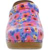 imageDansko Professional Chrome SlipOn Clogs for Women  Rocker Sole and Arch Support for Comfort  Ideal for Long Standing Professionals  Food Service Healthcare ProfessionalsSpringtime