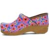 imageDansko Professional Chrome SlipOn Clogs for Women  Rocker Sole and Arch Support for Comfort  Ideal for Long Standing Professionals  Food Service Healthcare ProfessionalsSpringtime