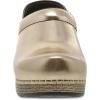 imageDansko Professional Chrome SlipOn Clogs for Women  Rocker Sole and Arch Support for Comfort  Ideal for Long Standing Professionals  Food Service Healthcare ProfessionalsGold