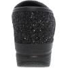 imageDansko Professional Glitter SlipOn Clogs for Women  Rocker Sole and Arch Support for Comfort  Shiny and Stylish Glitter UppersBlack