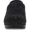 imageDansko Professional Glitter SlipOn Clogs for Women  Rocker Sole and Arch Support for Comfort  Shiny and Stylish Glitter UppersBlack