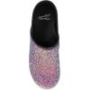 imageDansko Professional Glitter SlipOn Clogs for Women  Rocker Sole and Arch Support for Comfort  Shiny and Stylish Glitter UppersLilac