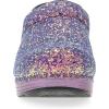 imageDansko Professional Glitter SlipOn Clogs for Women  Rocker Sole and Arch Support for Comfort  Shiny and Stylish Glitter UppersLilac