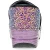 imageDansko Professional Glitter SlipOn Clogs for Women  Rocker Sole and Arch Support for Comfort  Shiny and Stylish Glitter UppersLilac