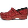 imageDansko Professional Glitter SlipOn Clogs for Women  Rocker Sole and Arch Support for Comfort  Shiny and Stylish Glitter UppersRed