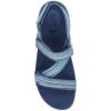imageDansko Rayna Fully Adjustable Sport Sandal for Women  Lightweight EVA Midsole and Rubber Outsole  Natural Arch Technology for Added Support  Hook and Loop ClosureBlue Multi