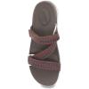 imageDansko Rosette SlipOn Sport Sandal for Women  Lightweight EVA Midsole and Rubber Outsole  Natural Arch Technology for Added Support  Hook and Loop ClosureBrown Multi