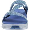 imageDansko Rosette SlipOn Sport Sandal for Women  Lightweight EVA Midsole and Rubber Outsole  Natural Arch Technology for Added Support  Hook and Loop ClosureBlue Multi
