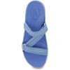 imageDansko Rosette SlipOn Sport Sandal for Women  Lightweight EVA Midsole and Rubber Outsole  Natural Arch Technology for Added Support  Hook and Loop ClosureBlue Multi