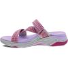 imageDansko Rosette SlipOn Sport Sandal for Women  Lightweight EVA Midsole and Rubber Outsole  Natural Arch Technology for Added Support  Hook and Loop ClosureFuchsia Multi