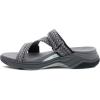 imageDansko Rosette SlipOn Sport Sandal for Women  Lightweight EVA Midsole and Rubber Outsole  Natural Arch Technology for Added Support  Hook and Loop ClosureGrey Multi