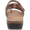 imageDansko Roslyn Sandal for Women  Memory Foam and Cork Footbed for Comfort and Arch Support  Lightweight Rubber Outsole for LongLasting Wear Versatile Casual to Dressy FootwearTan