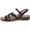 imageDansko Roslyn Sandal for Women  Memory Foam and Cork Footbed for Comfort and Arch Support  Lightweight Rubber Outsole for LongLasting Wear Versatile Casual to Dressy FootwearBlack