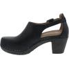 imageDansko Sassy Stylish Upfront Closed Toe for Women  EnergyReturn Footbed with Added Arch Support  Lightweight PU Outsole for LongLasting Wear  Great for AllSeasons StyleBlack Leather