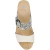 imageDansko Shannon SlipOn Wedge Sandal for Women  CorkEVA Wedge with Arch Support Fully Adjustable StrapsVersatile Casual to Dressy FootwearSnake Ivory