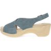 imageDansko Sloane Stylish Sandal for Women  Lightweight with Added Arch Support  Durable PU Outsole for LongLasting Wear and ComfortDenim