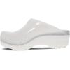 imageDansko Sonja Translucent Slipon Mule Clog for Women  AntiFatigue Rocker Bottom Promotes Forward Foot Motion  JellySoft CandyColored ShellWhite