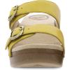 imageDansko Sophie SlipOn Sandal for Women  Lightweight with Added Arch Support  Durable PU Outsole for LongLasting Wear and ComfortYellow Milled Nubuck