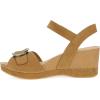 imageDansko Stella MultiStrap Wedge Sandal for Women  CorkEVA Wedge with Arch Support Fully Adjustable StrapsLightweight Rubber OutsoleDijon