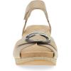 imageDansko Stella MultiStrap Wedge Sandal for Women  CorkEVA Wedge with Arch Support Fully Adjustable StrapsLightweight Rubber OutsoleSand