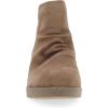 imageDansko Stephanie Wedge Bootie for Women  Durable Waterproof Leathers and LeatherStacked HeelMorel