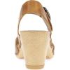imageDansko Tamra Peep Toe Sandal for Women  Quality Leathers and a Heel for a Classy AllDay Look  Cushioned Footbed for AllDay ComfortTan
