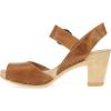 imageDansko Tamra Peep Toe Sandal for Women  Quality Leathers and a Heel for a Classy AllDay Look  Cushioned Footbed for AllDay ComfortTan
