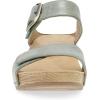 imageDansko Tanya SlipOn Wedge Sandal for Women  Cushioned Contoured Footbed for AllDay Comfort and Support  Hook ampamp Loop Strap with Buckle Detail  Lightweight Rubber OutsoleSage