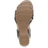 imageDansko Tia Fisherman Wedge Sandal for Women  Contoured Footbed for AllDay Comfort and Support  Adjustable Hook ampamp Loop Straps with Buckle DetailBlack