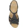 imageDansko Tia Fisherman Wedge Sandal for Women  Contoured Footbed for AllDay Comfort and Support  Adjustable Hook ampamp Loop Straps with Buckle DetailBlack