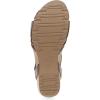 imageDansko Tia Fisherman Wedge Sandal for Women  Contoured Footbed for AllDay Comfort and Support  Adjustable Hook ampamp Loop Straps with Buckle DetailBrown