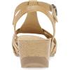 imageDansko Tia Fisherman Wedge Sandal for Women  Contoured Footbed for AllDay Comfort and Support  Adjustable Hook ampamp Loop Straps with Buckle DetailTan