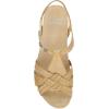 imageDansko Tia Fisherman Wedge Sandal for Women  Contoured Footbed for AllDay Comfort and Support  Adjustable Hook ampamp Loop Straps with Buckle DetailTan