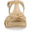 imageDansko Tia Fisherman Wedge Sandal for Women  Contoured Footbed for AllDay Comfort and Support  Adjustable Hook ampamp Loop Straps with Buckle DetailTan