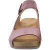 imageDansko Tiana SlipOn Platform Sandal for Women  Cushioned Contoured Footbed for AllDay Comfort and Support  Hook ampamp Loop Strap with Buckle Detail  Lightweight Rubber OutsoleBlush