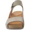imageDansko Tiana SlipOn Platform Sandal for Women  Cushioned Contoured Footbed for AllDay Comfort and Support  Hook ampamp Loop Strap with Buckle Detail  Lightweight Rubber OutsoleKhaki
