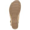 imageDansko Tiana SlipOn Platform Sandal for Women  Cushioned Contoured Footbed for AllDay Comfort and Support  Hook ampamp Loop Strap with Buckle Detail  Lightweight Rubber OutsoleTan