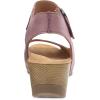 imageDansko Tiana SlipOn Platform Sandal for Women  Cushioned Contoured Footbed for AllDay Comfort and Support  Hook ampamp Loop Strap with Buckle Detail  Lightweight Rubber OutsoleBlush